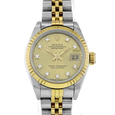 Rolex Lady-Datejust 69173 Gold Dial 26