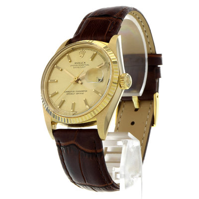Rolex Datejust 36 1601 Yellow Dial 36