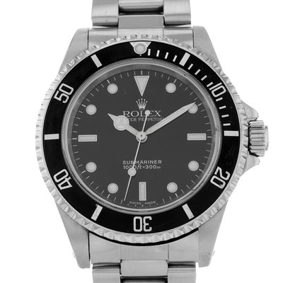 Rolex Submariner 14060 Black Dial 40
