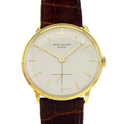 Patek Philippe Calatrava 2573 Silver Dial 33