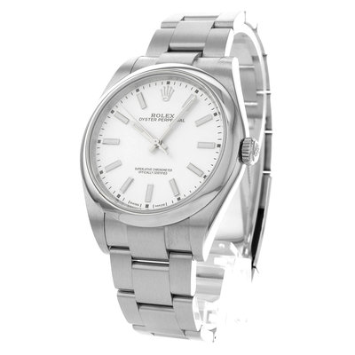 Rolex Oyster Perpetual 39 114300 White Dial 39