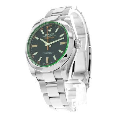 Rolex Milgauss 116400GV Black Dial 40