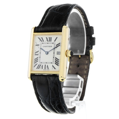 Cartier Tank Louis W1529756 White Dial 25