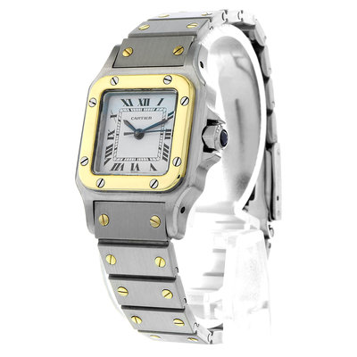 Cartier Santos 0902 White Dial 24