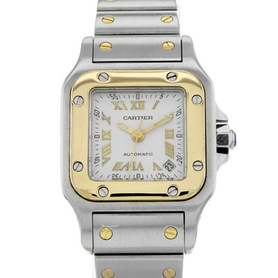 Cartier Santos 2423 White Dial 24