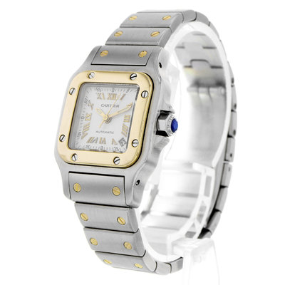 Cartier Santos 2423 White Dial 24