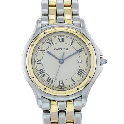 Cartier Cougar 187904 White Dial 33