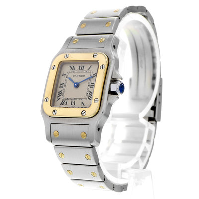 Cartier Santos 166930 White Dial 24
