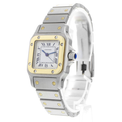 Cartier Santos 0902 White Dial 24