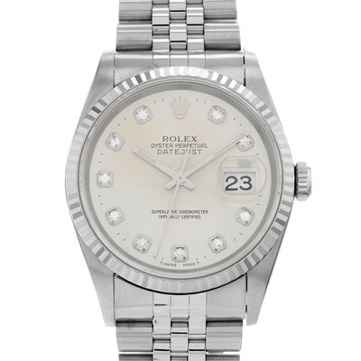 Rolex Datejust 36 16234 Silver Dial 36