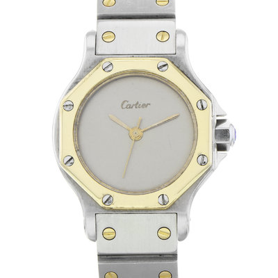 Cartier Santos 0907 Grey Dial 25