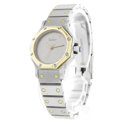 Cartier Santos 0907 Grey Dial 25