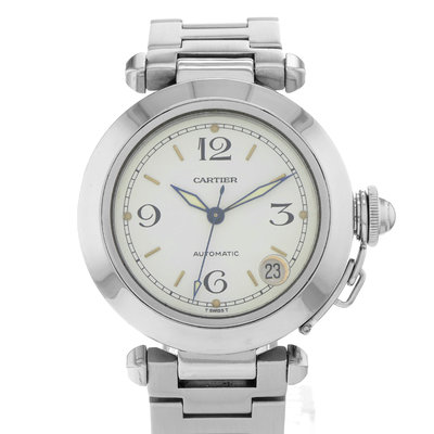 Cartier Pasha C 2324 White Dial 35