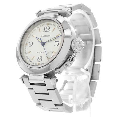 Cartier Pasha C 2324 White Dial 35