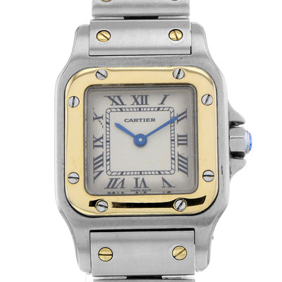 Cartier Santos 166930 White Dial 24