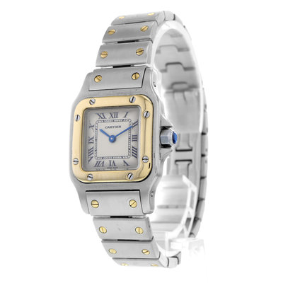 Cartier Santos 166930 White Dial 24
