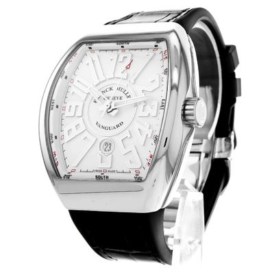 Franck Muller Vanguard V 45 SC DT AC BR BC White Dial 44