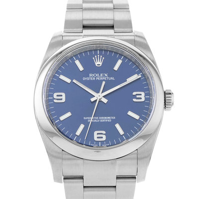 Rolex Oyster Perpetual 116000 Blue Dial 36