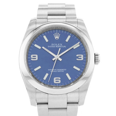 Rolex Oyster Perpetual 116000 Blue Dial 36
