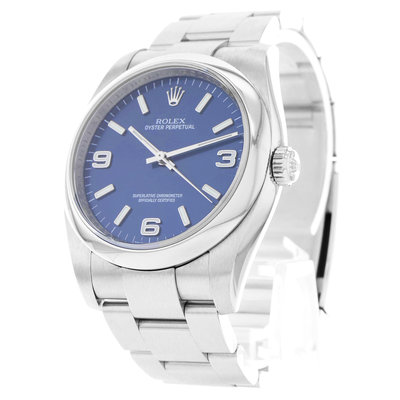 Rolex Oyster Perpetual 116000 Blue Dial 36