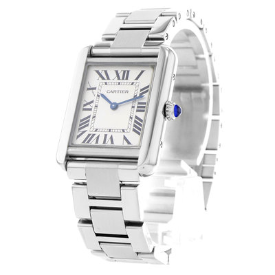 Cartier Tank Solo W5200013 White Dial 31