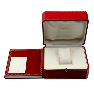 Cartier Pasha C W31015M7 2324 White Dial 35