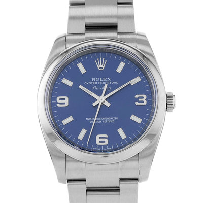 Rolex Air King 114200 Blue Dial 34