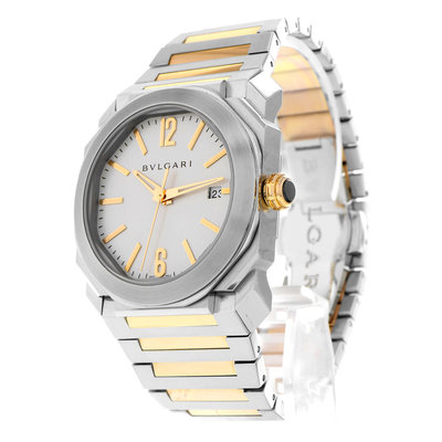 Bulgari Octo 102118 White Dial 38