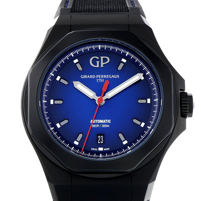 Girard Perregaux Laureato 81070-21-491-FH6A Blue Dial 44