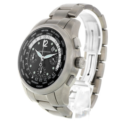 Girard Perregaux WW.TC 4980 Black Dial 43