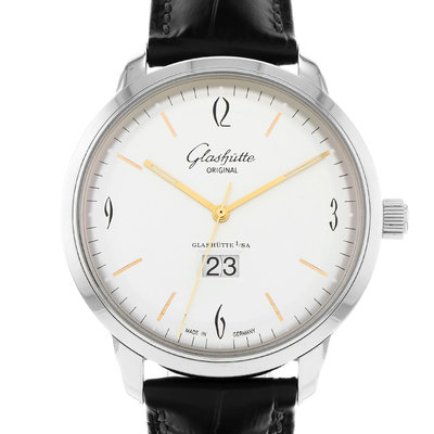 Glashutte Original Sixties 2-39-47-01-02-04 Silver Dial 42