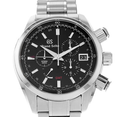Grand Seiko Sport Collection SBGC203 Black Dial 43