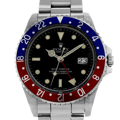 Rolex GMT-Master 16750 Black Dial 40