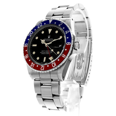 Rolex GMT-Master 16750 Black Dial 40