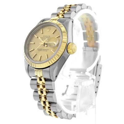Rolex Lady-Datejust 69173 Gold Dial 26