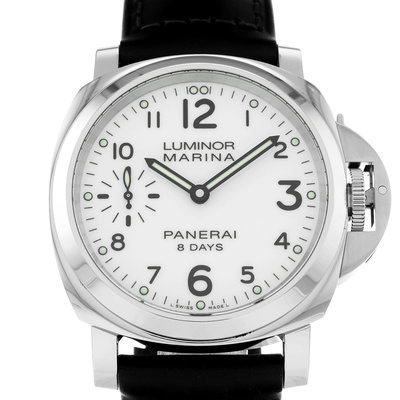 Panerai Luminor Marina 8 Days PAM 00563 White Dial 44