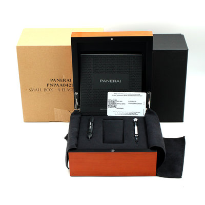 Panerai Luminor 1950 3 Days GMT Automatic PAM 00535 Black Dial 42
