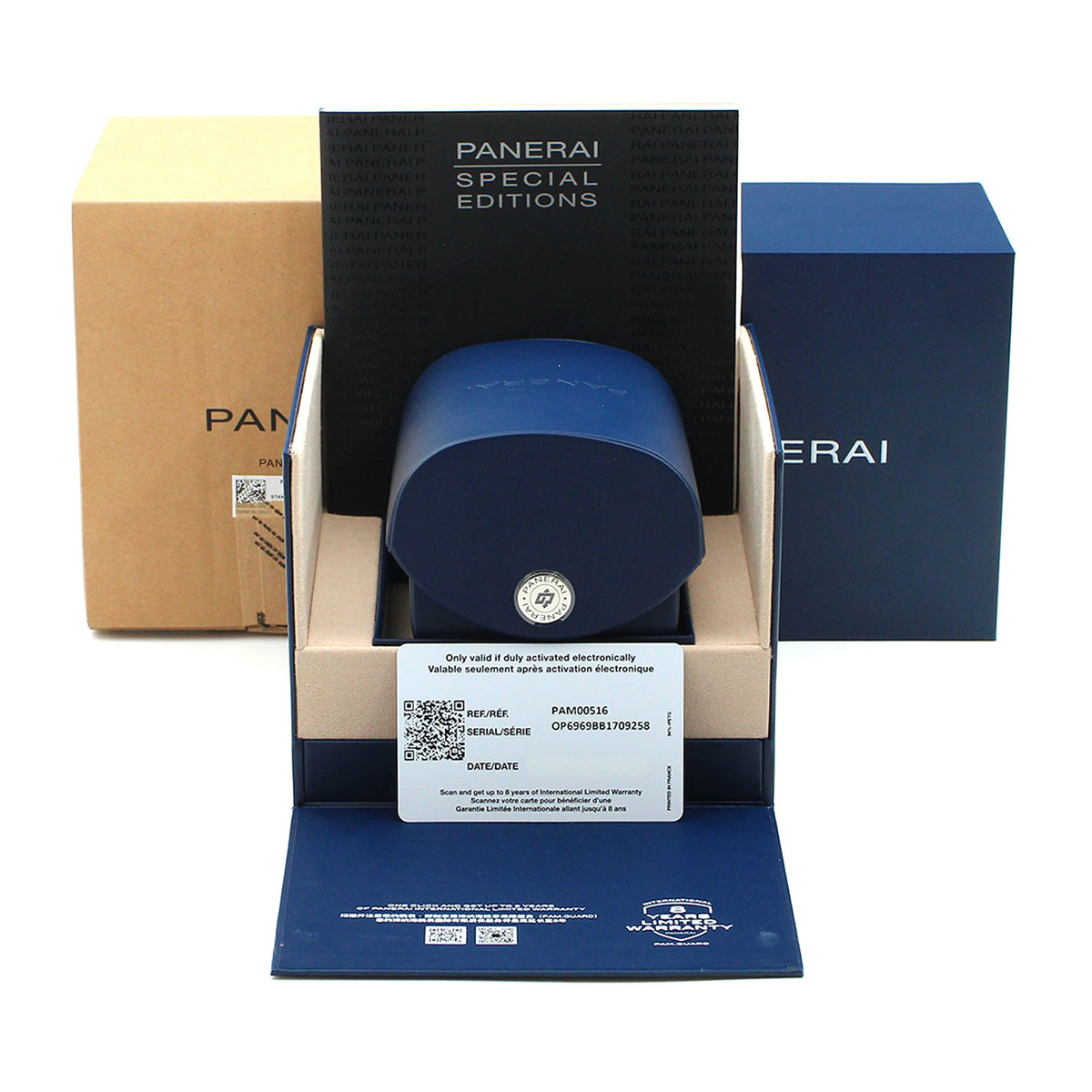 Panerai Luminor Equation Of Time PAM00516 8 Days Black Arabic