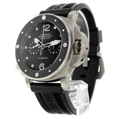 Panerai Luminor Submersible 1950 3 Days Automatic PAM 00615 Black Dial 47
