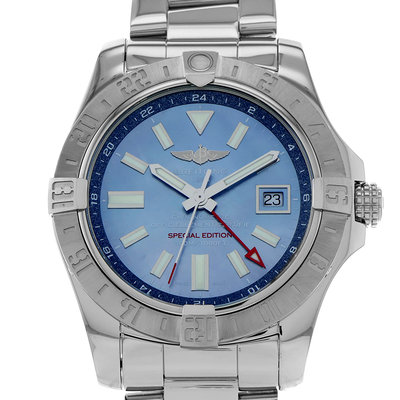 Breitling Avenger II GMT A3239011/C930 Blue Dial 43