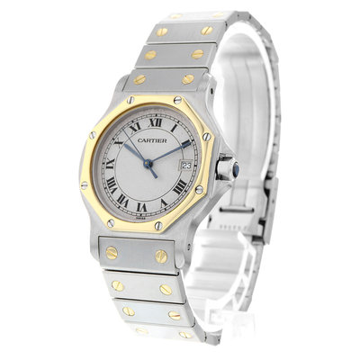 Cartier Santos Octagon W2001583 White Dial 30