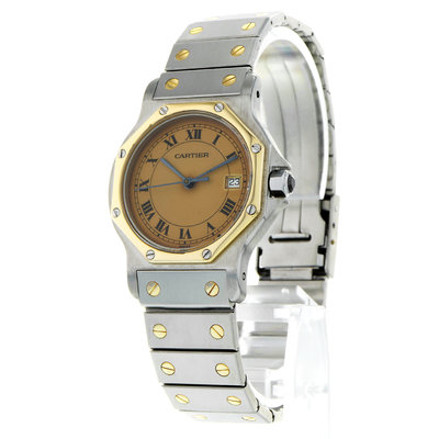 Cartier Santos 187902 Orange Dial 30