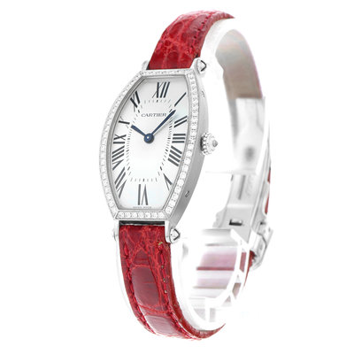 Cartier Tonneau 2711 Silver Dial 21
