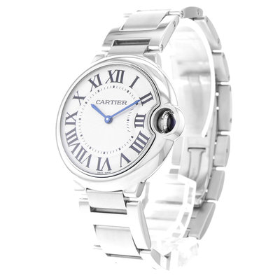 Cartier Ballon Bleu 36mm W69011Z4 Silver Dial 36