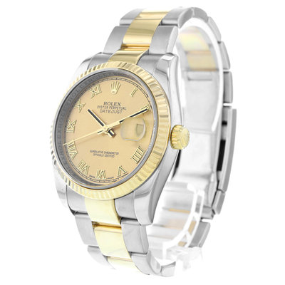 Rolex Datejust 36 116233 Champagne Dial 36