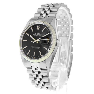Rolex Datejust 1601 Black Dial 36