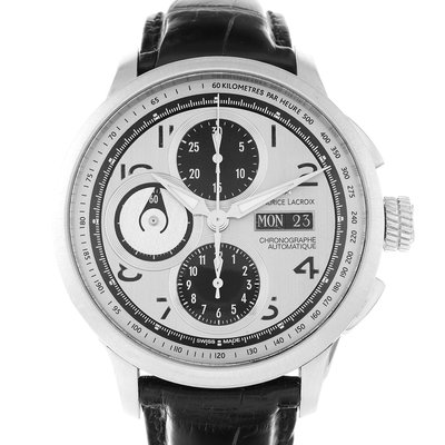 Maurice Lacroix Masterpiece MP6348-SS001-12E Silver Dial 43