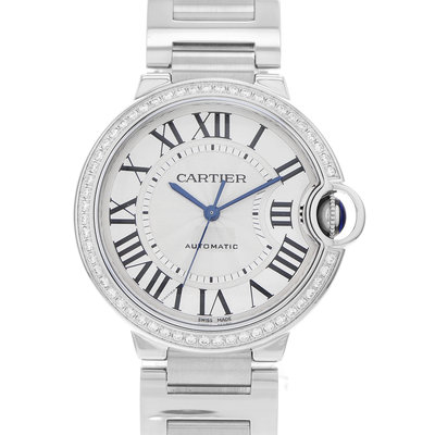 Cartier  Ballon Bleu  W4BB0024 Silver Dial 36