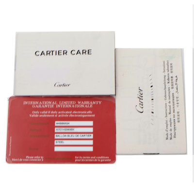 Cartier  Ballon Bleu  W4BB0024 Silver Dial 36