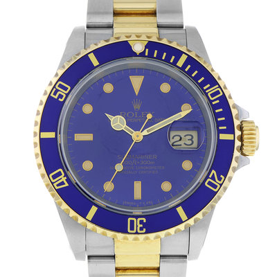 Rolex Submariner Date 40mm 16613 Blue Dial 40